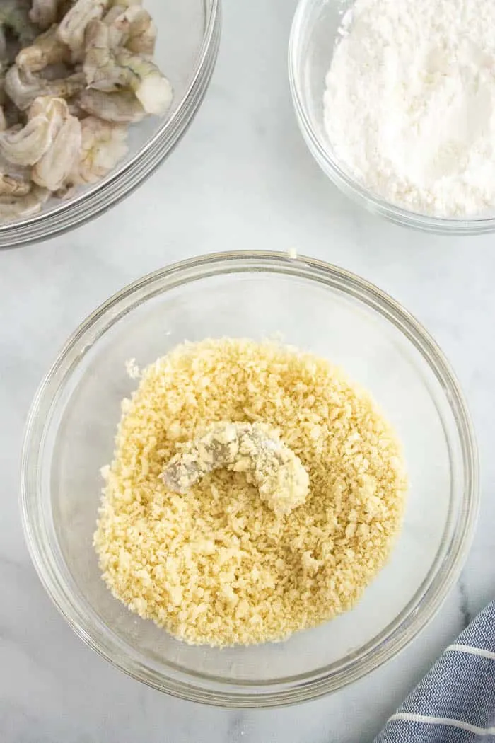 panko in a bowl