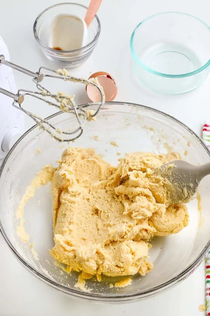 cookie dough in a bowl