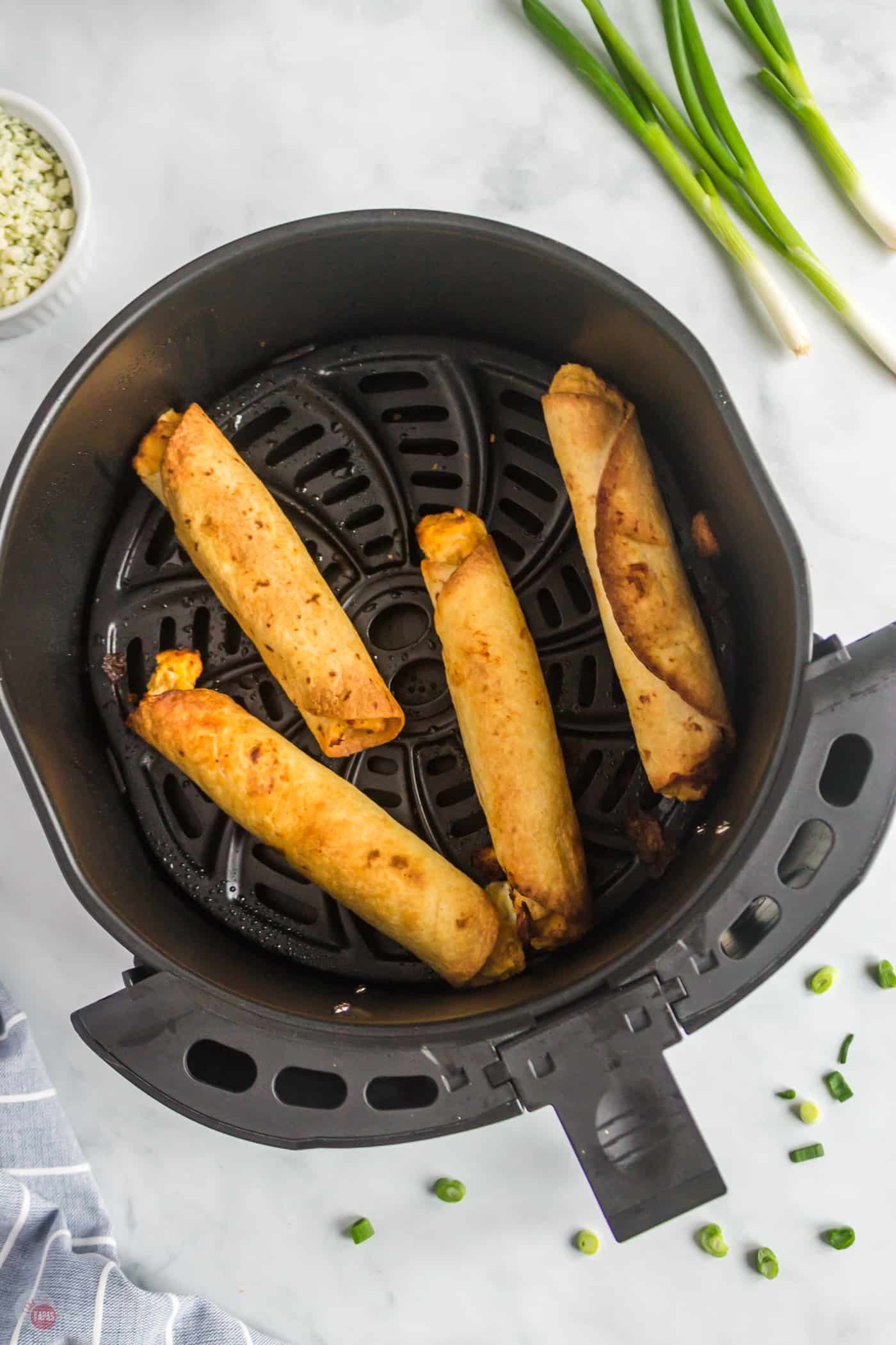 air fried taquitos