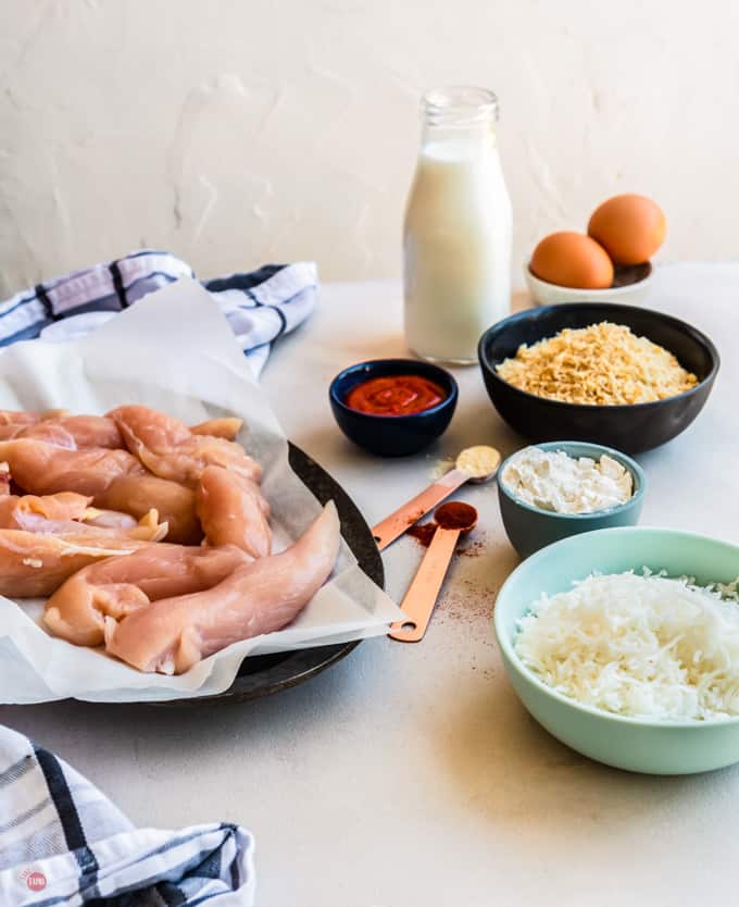 ingredients for chicken tenders