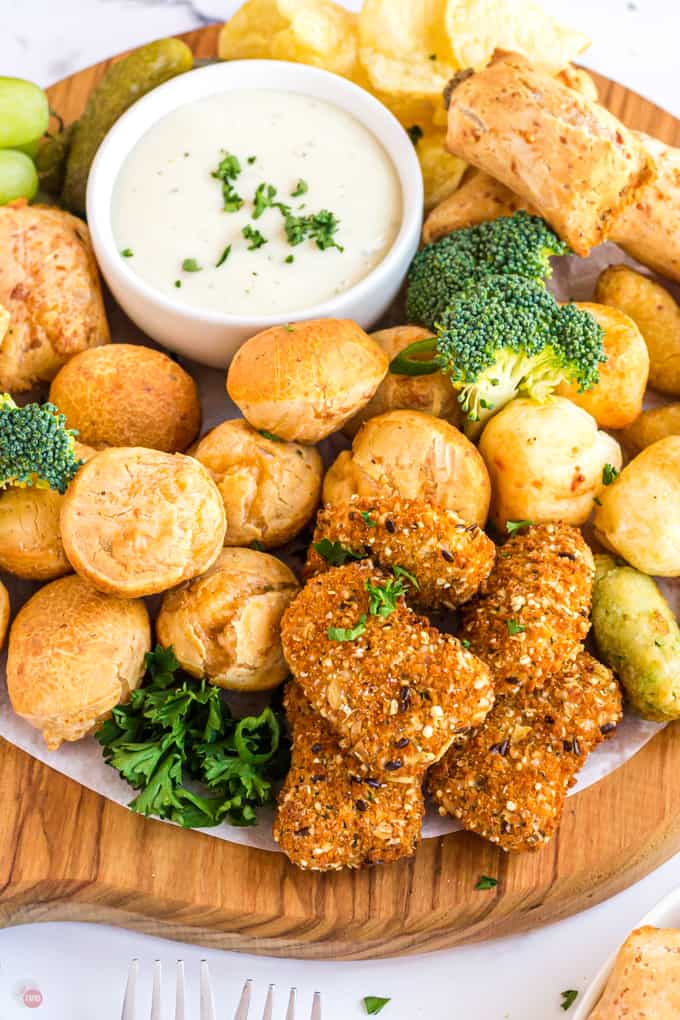 Air Fryer Finger Foods Platter