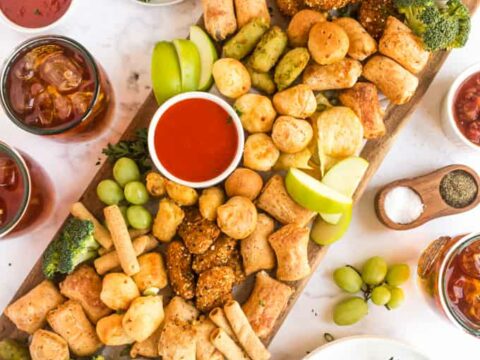Air Fryer Finger Foods Platter
