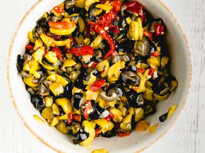 Olive Salad – New Orleans Muffuletta Olive Salad