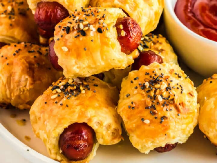 Puff Pastry Pigs in a Blanket