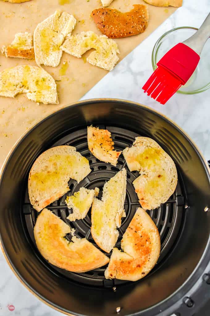 bagel chips in air fryer