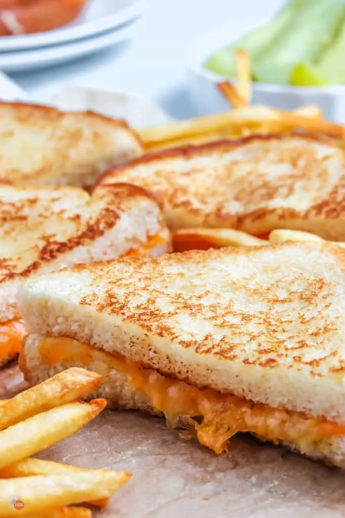 sandwiches and fries