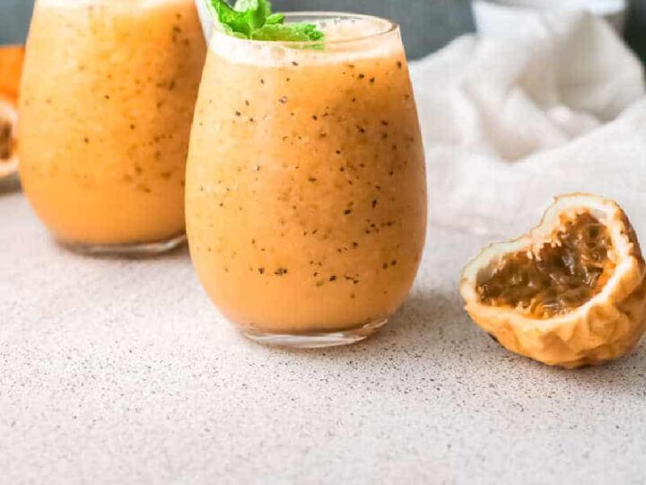 Mango Passion Fruit Wine Slushie