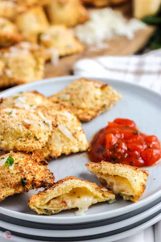 Crispy Air Fryer Toasted Ravioli Take Two Tapas