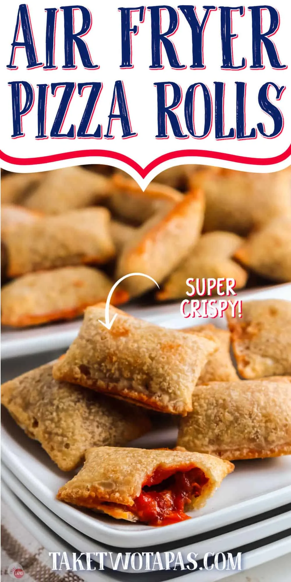 Pizza Rolls in the Air Fryer (Crispy!!) Take Two Tapas