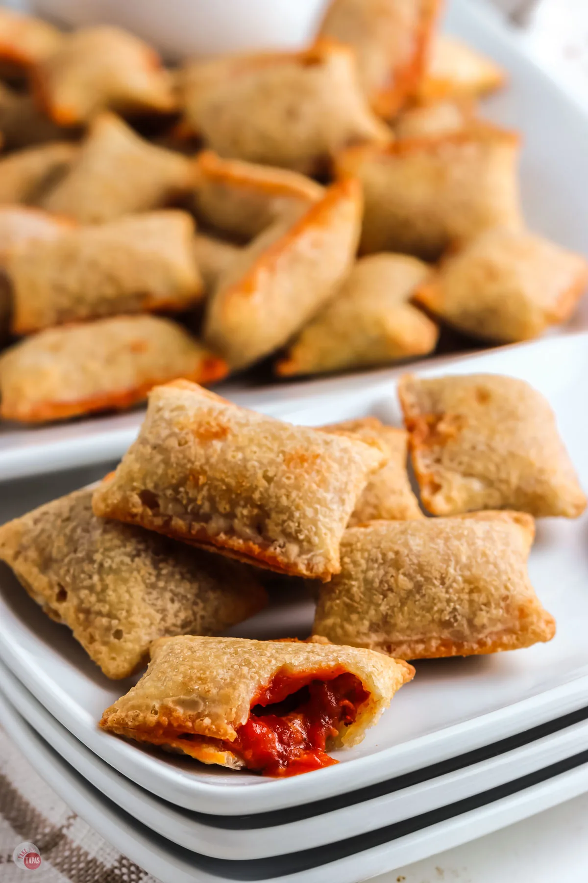Pizza Rolls in the Air Fryer (Crispy!!) Take Two Tapas