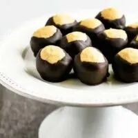 tray of buckeyes