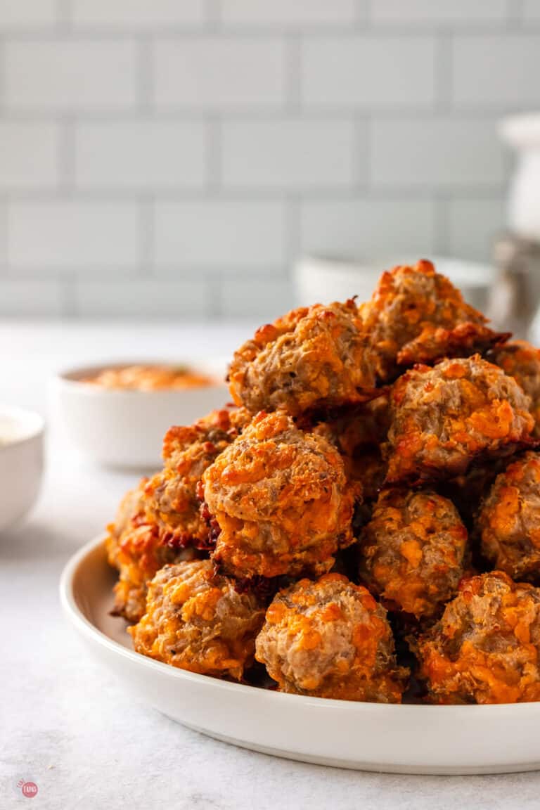 Cream Cheese Sausage Balls Take Two Tapas