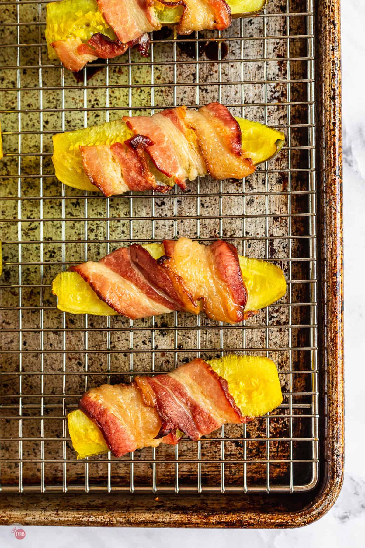 bacon wrapped pickles