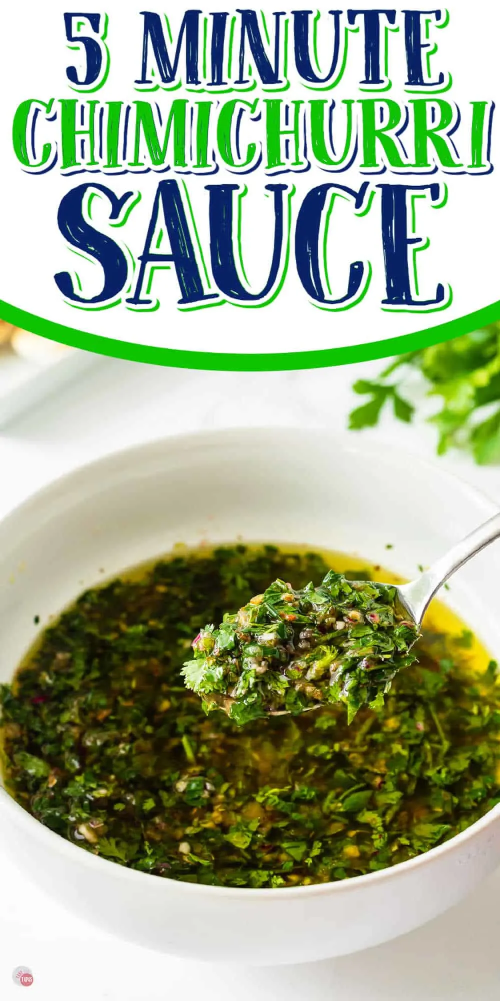 chimichurri in a bowl 