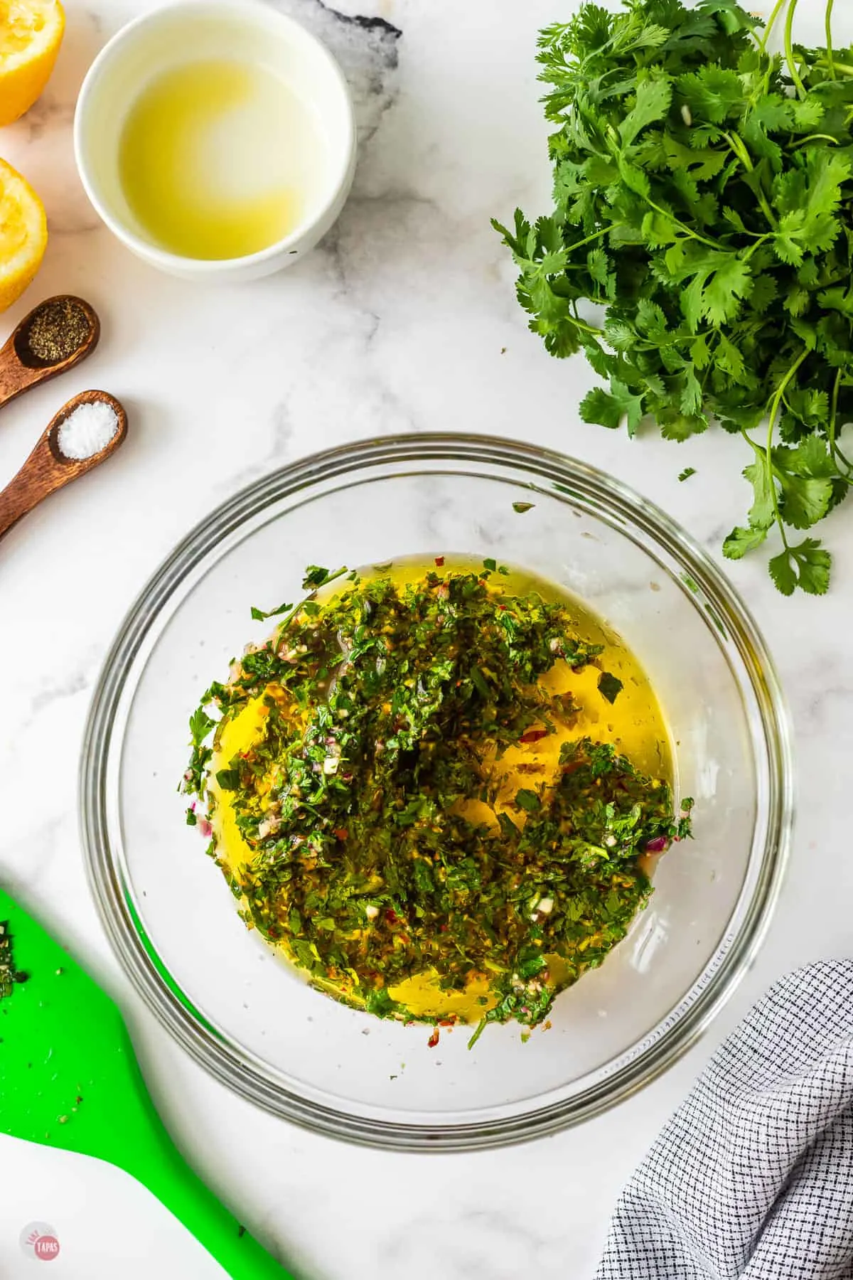 chimichurri in a bowl