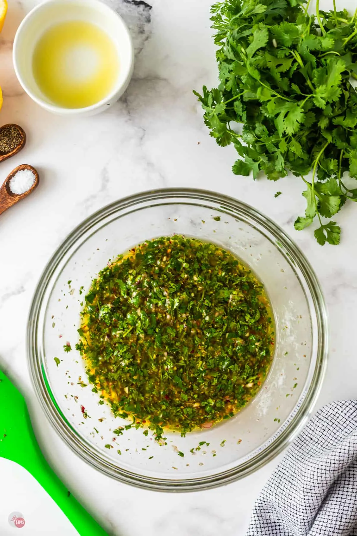 chimichurri in a bowl