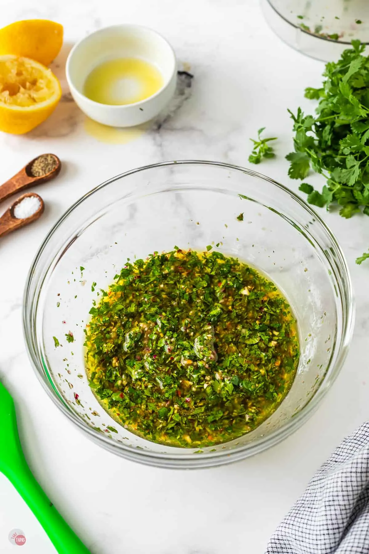 chimichurri in a bowl