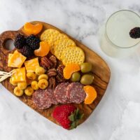 meat and cheese tray
