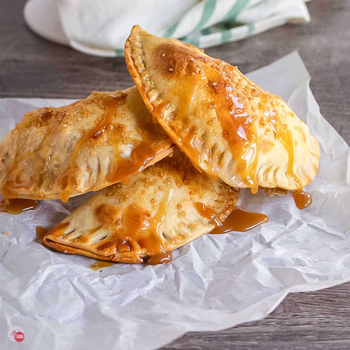 Caramel Apple Empanadas (Fresh Apples) Take Two Tapas