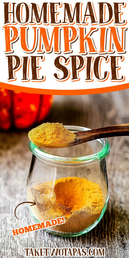 BEST Pumpkin Pie Spice Take Two Tapas