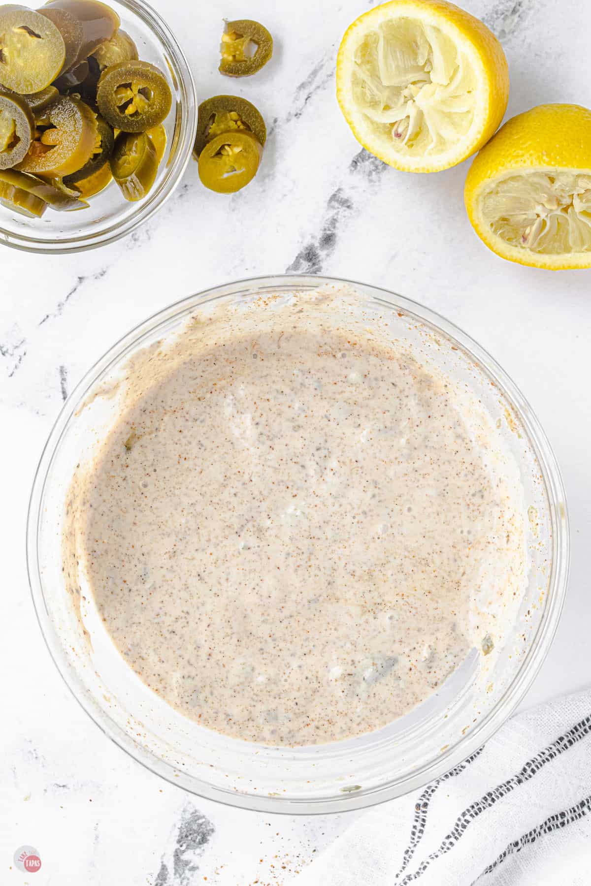 bowl of old bay tartar sauce