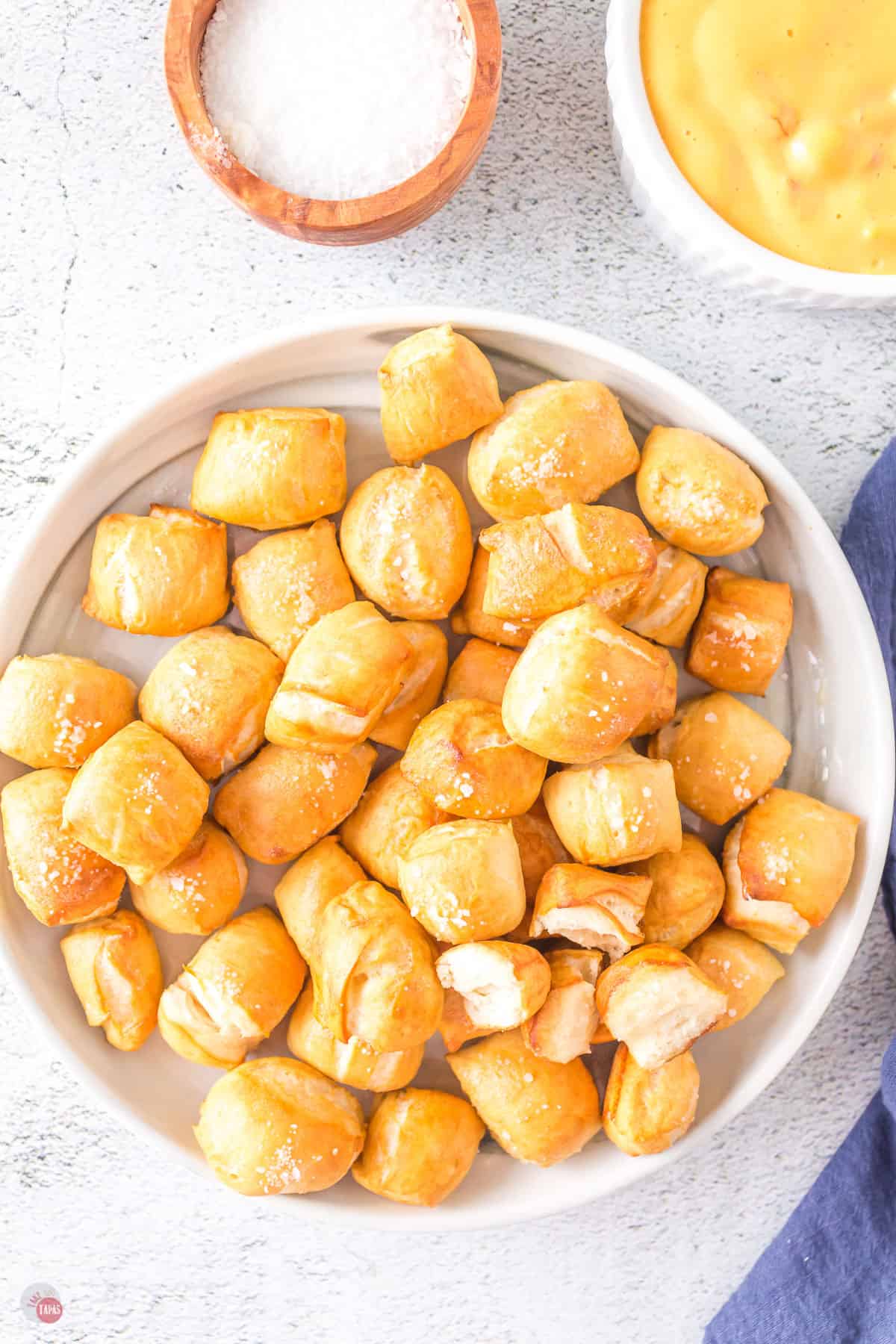 bowl of pretzel bites