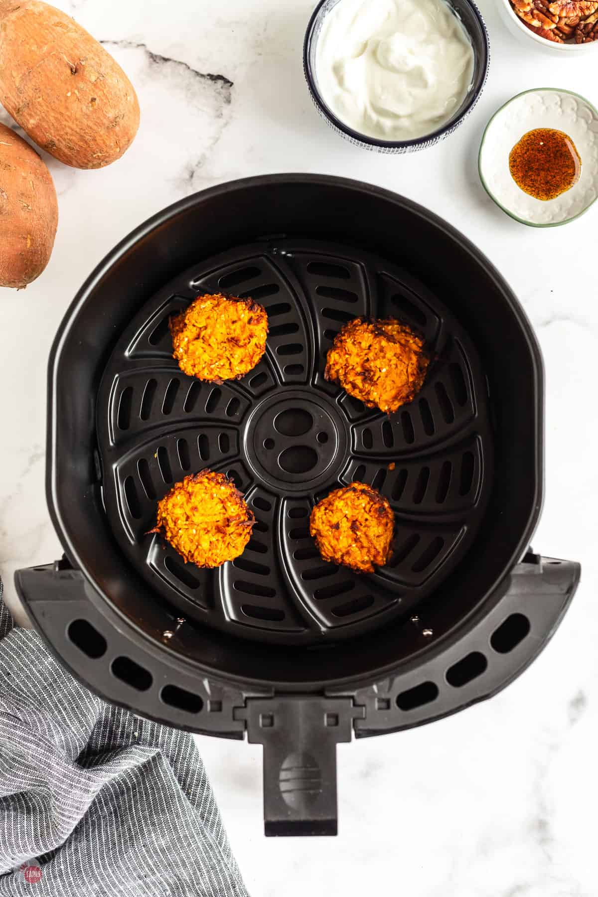 latkes in air fryer