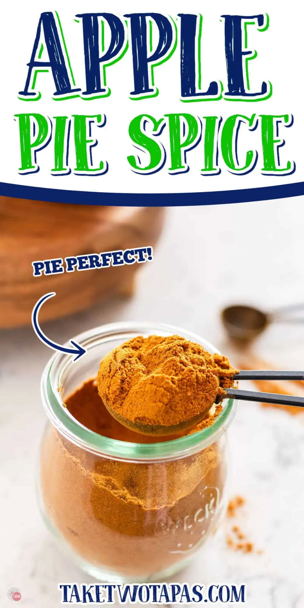 pinterest image of apple pie spice