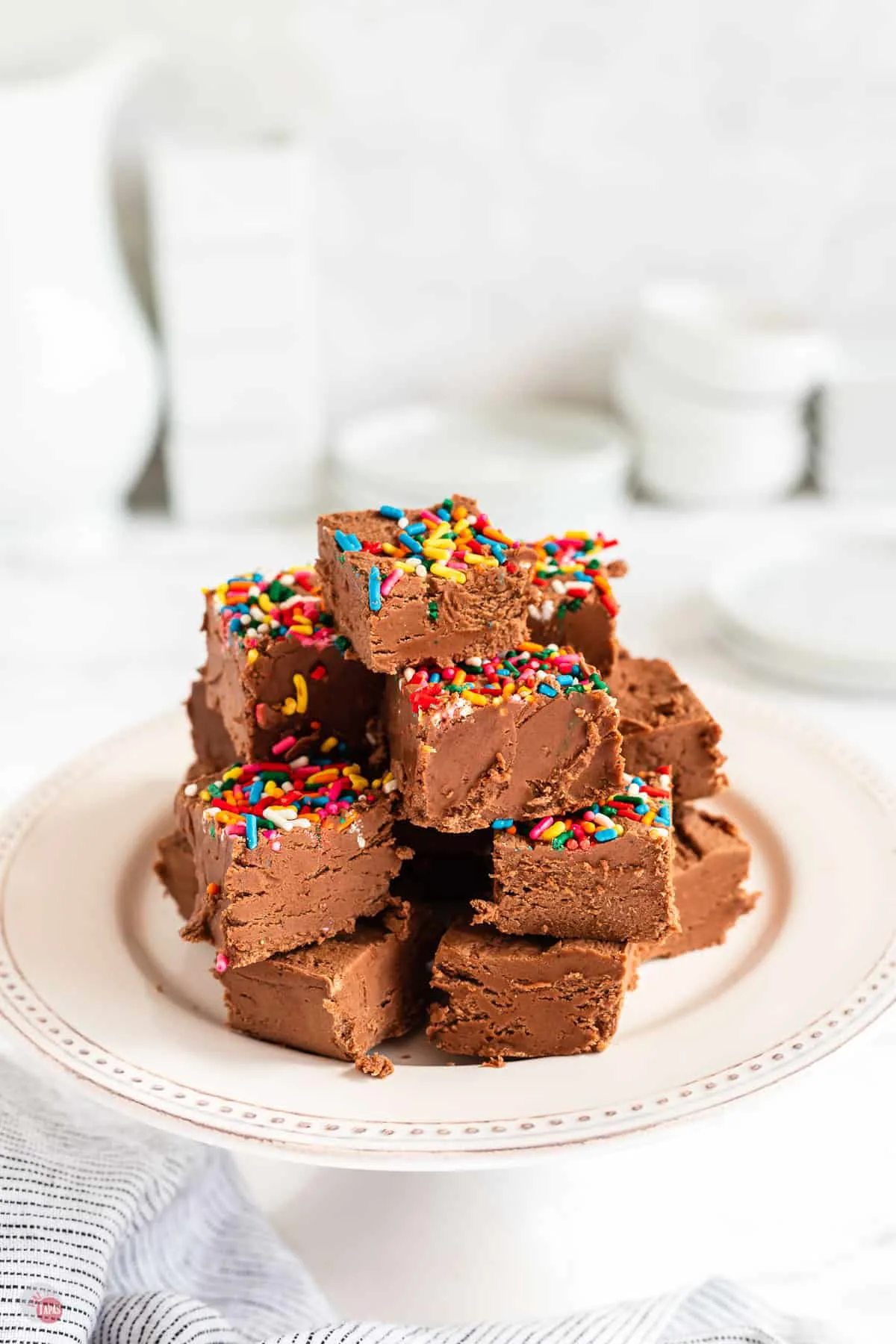 stack of fudge