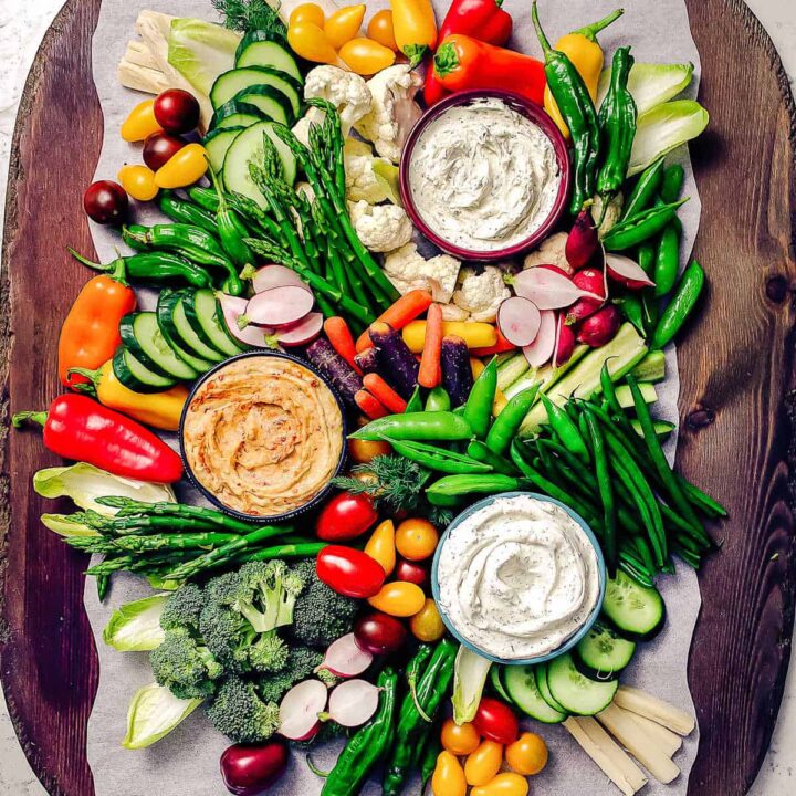 Crudite platter cheap