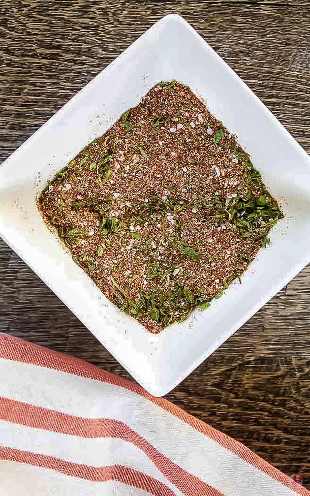 fry seasoning in a bowl