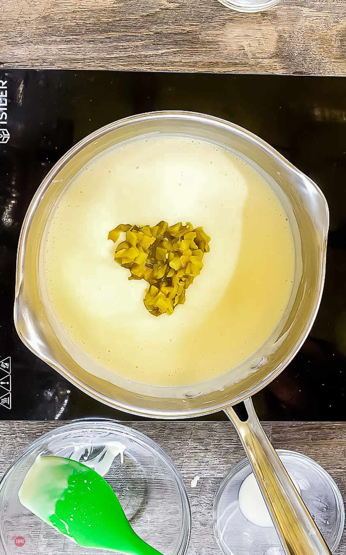 dip in a pan