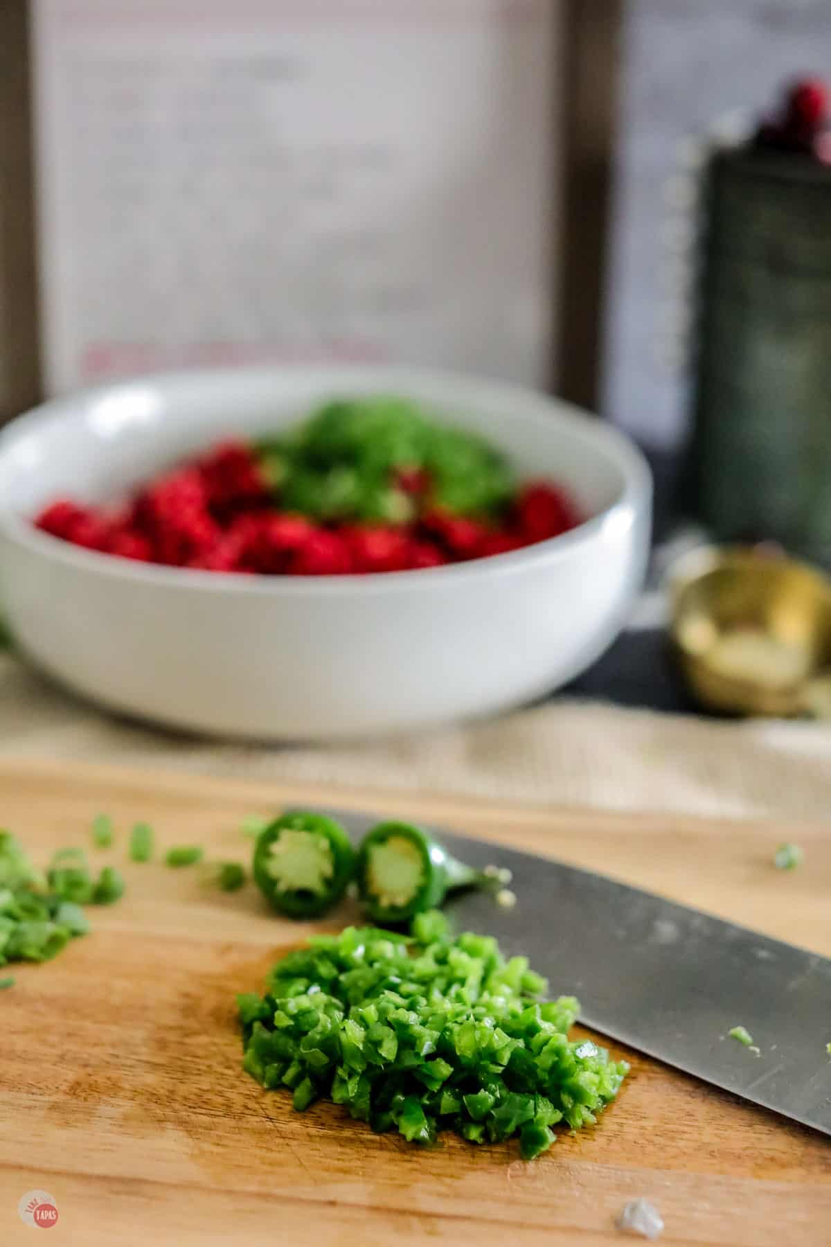 chopped green onions