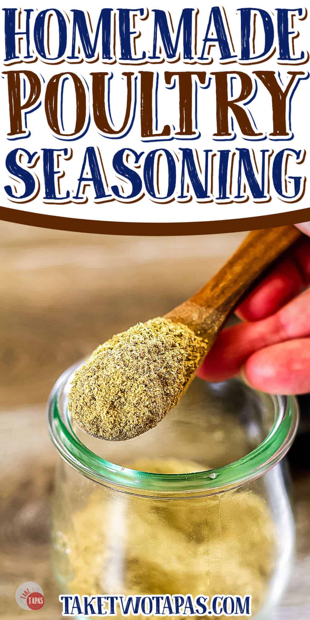 Pinterest Image for Poultry Seasoning