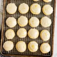 tray of cookies