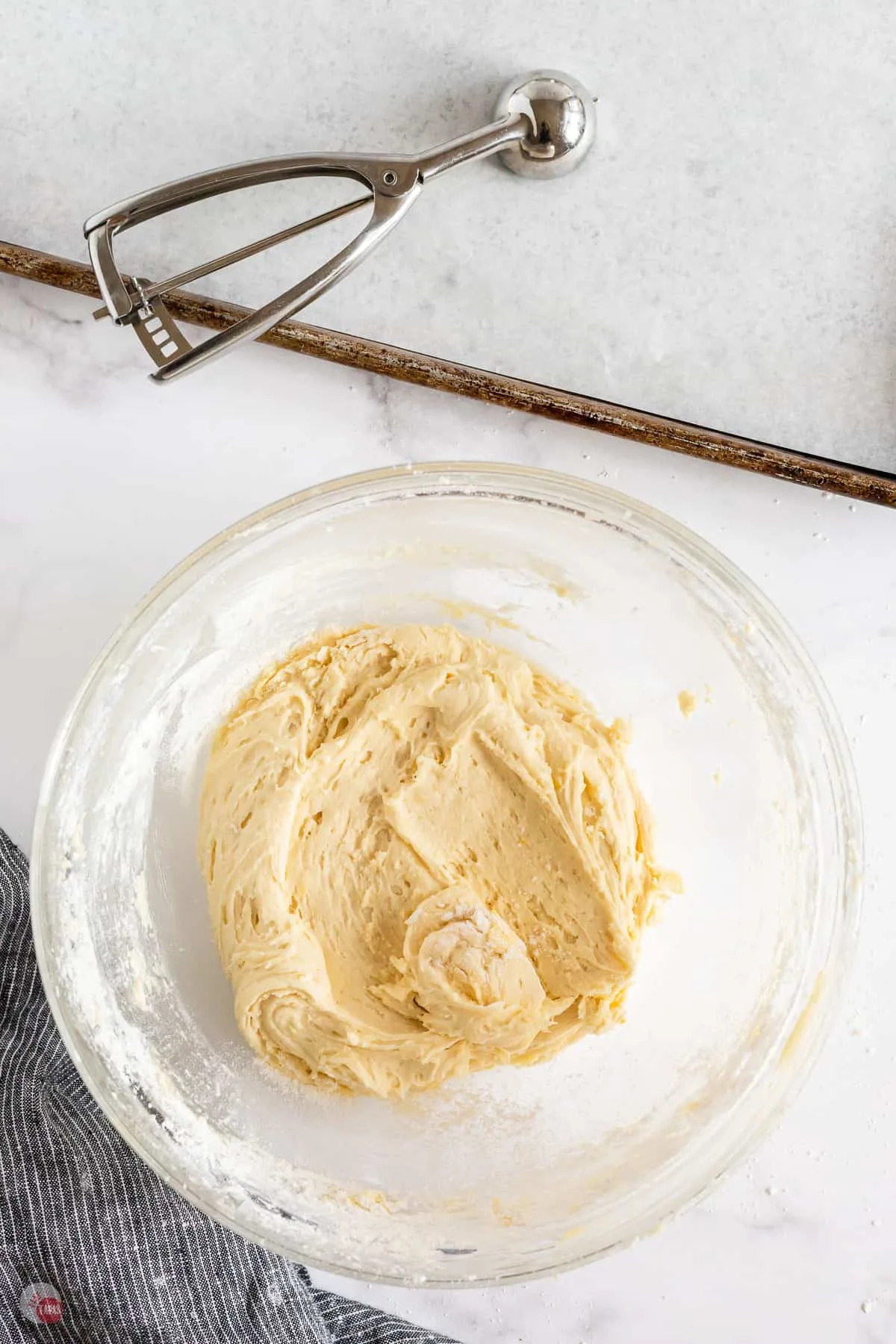 cookie dough in a bowl