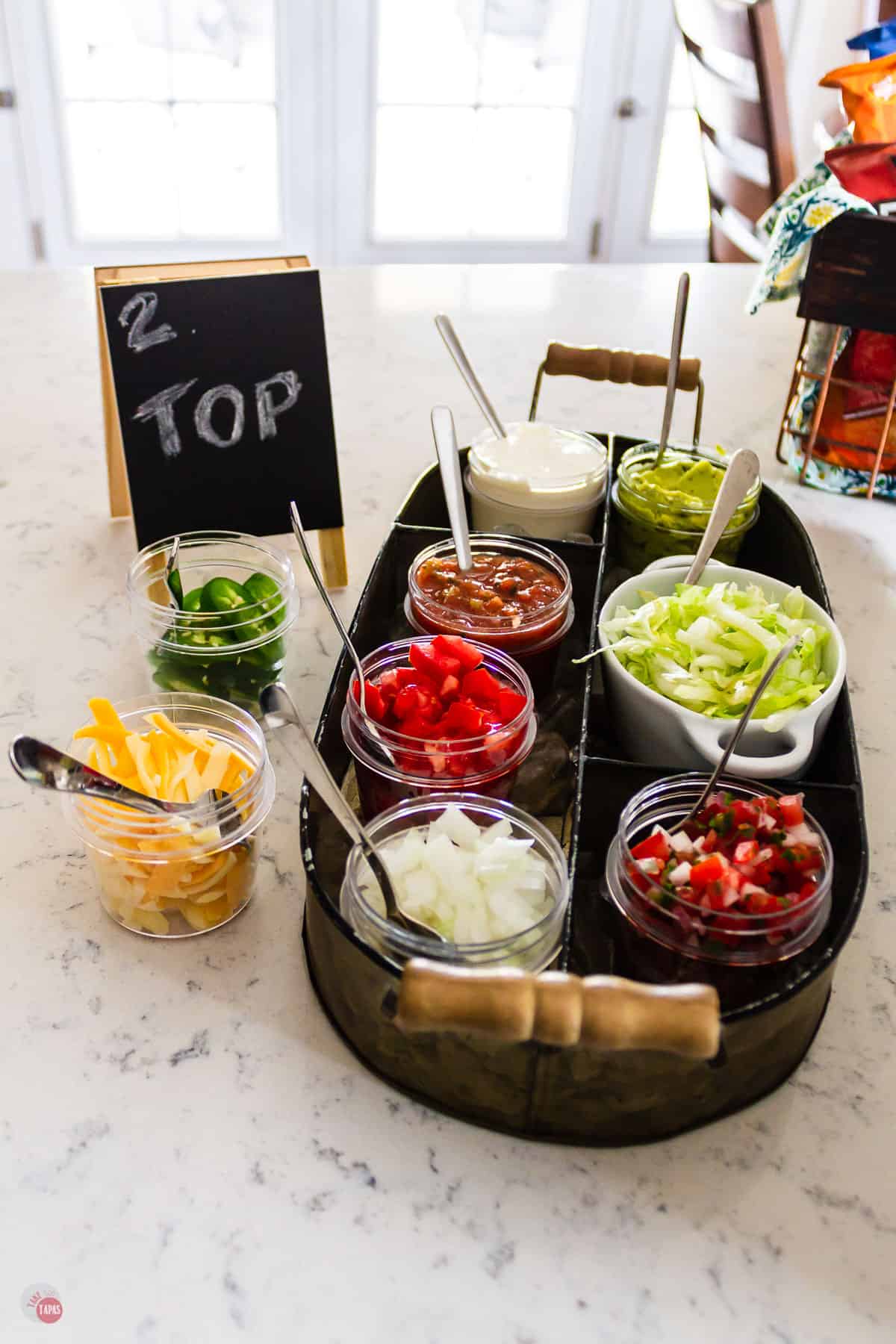 toppings for the tacos