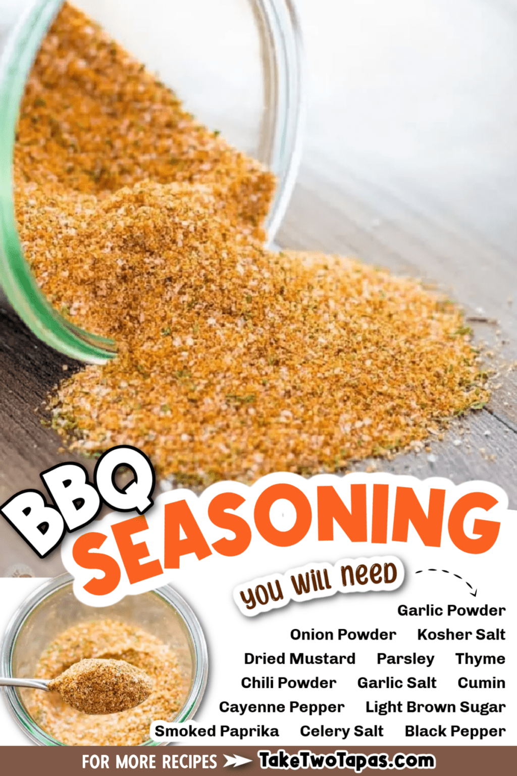 Homemade BBQ Seasoning (BEST) Take Two Tapas