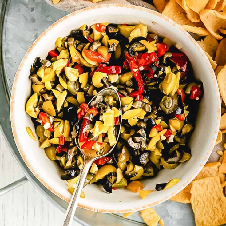 Olive Salad (Muffuletta Salad Recipe) Take Two Tapas