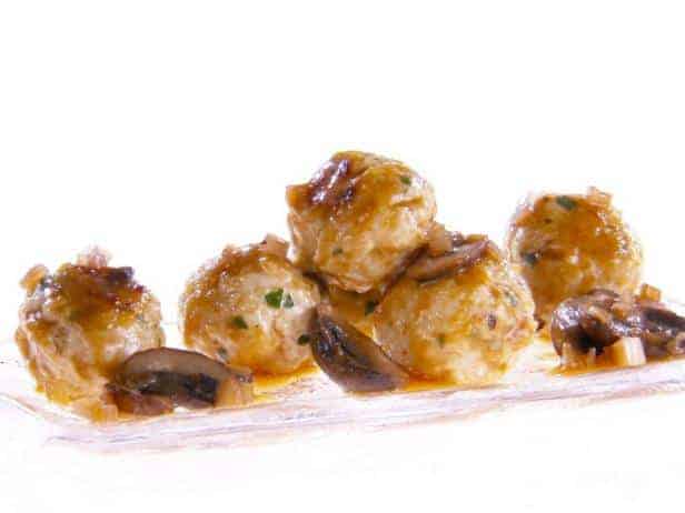 chicken marsala meatballs