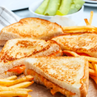 Air Fryer Grilled Cheese Sandwich-Cover Image