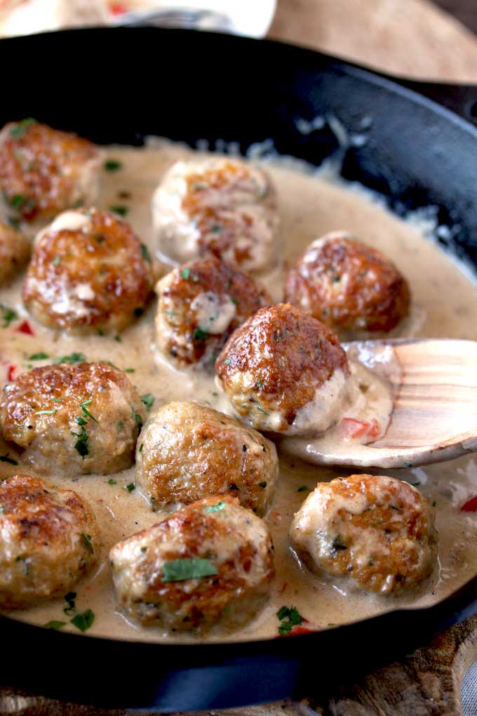 cajun chicken meatballs