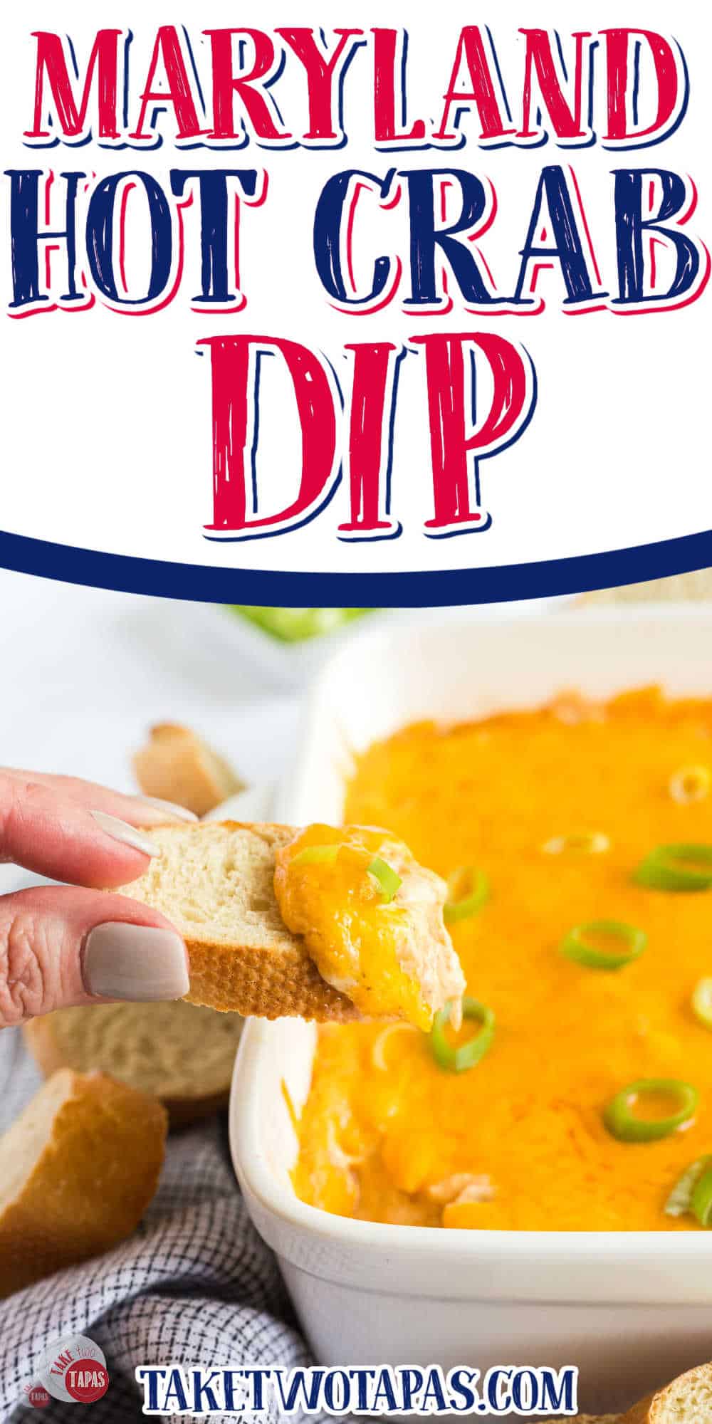 crostini with crab dip