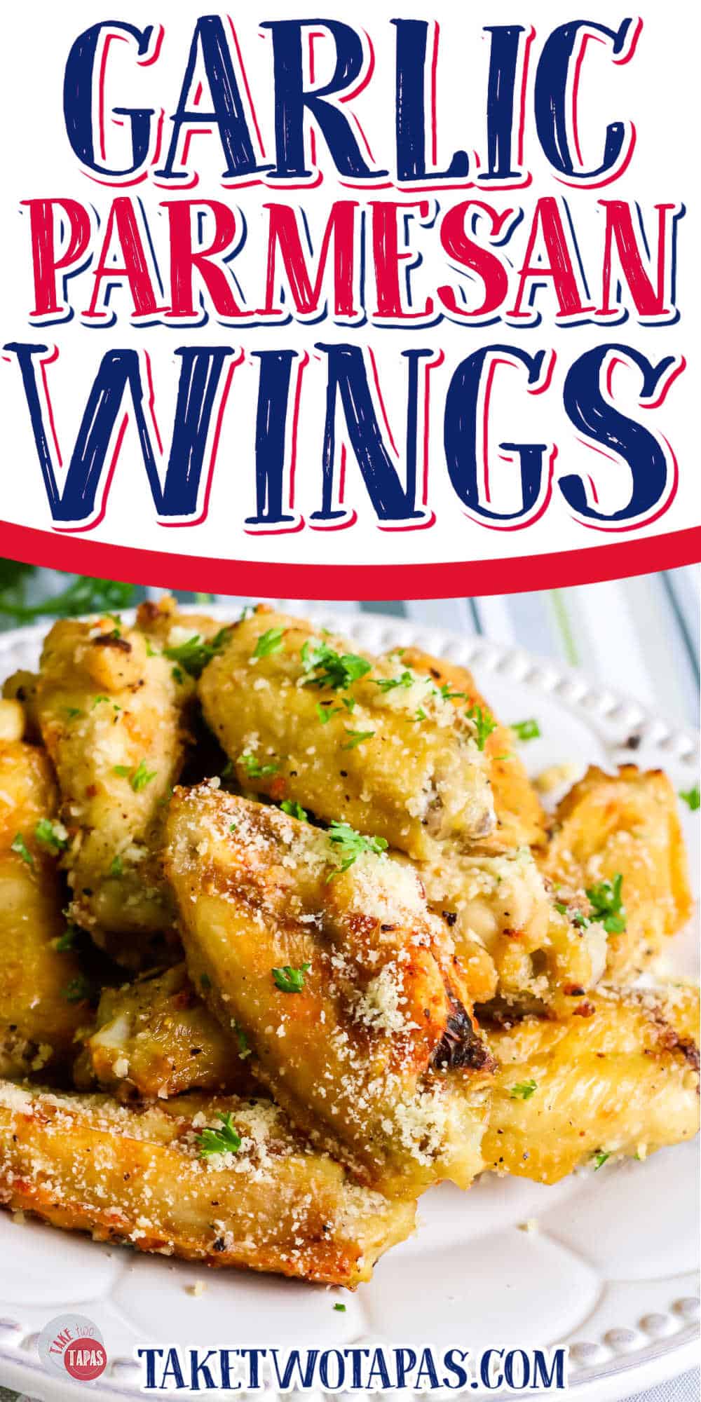 wings on a plate