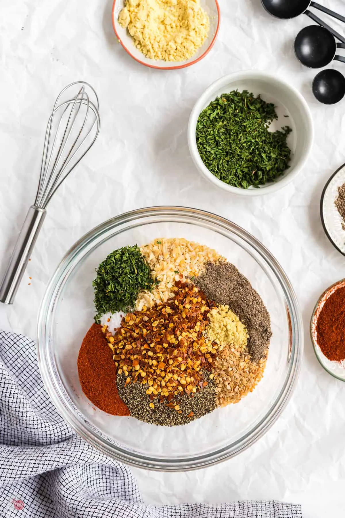 spices in a bowl