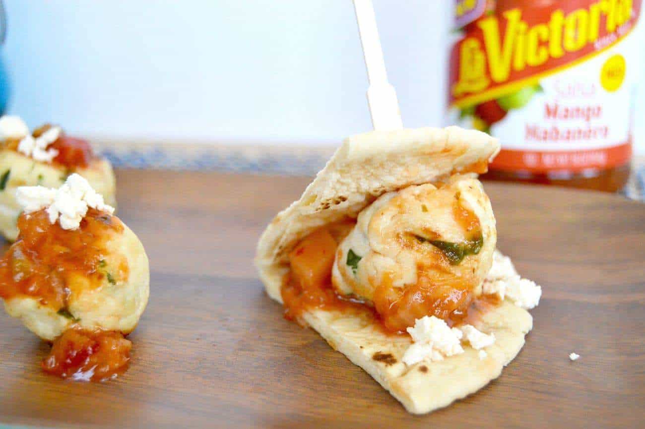 tropical turkey meatballs