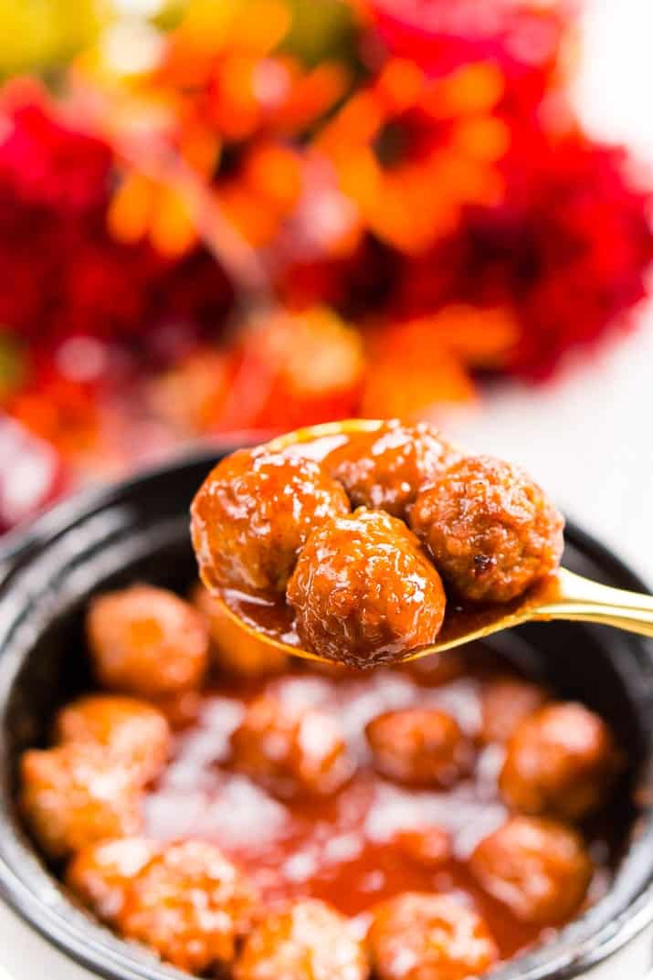 apple meatballs