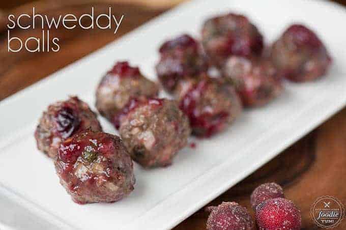 schweddy meatballs