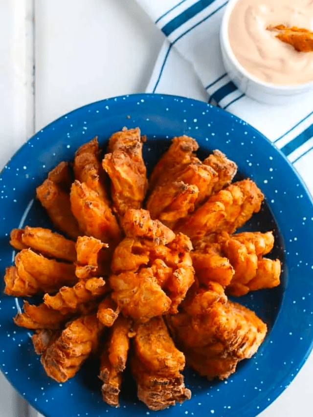 Air Fryer Blooming Onion (Healthier Recipe) Story