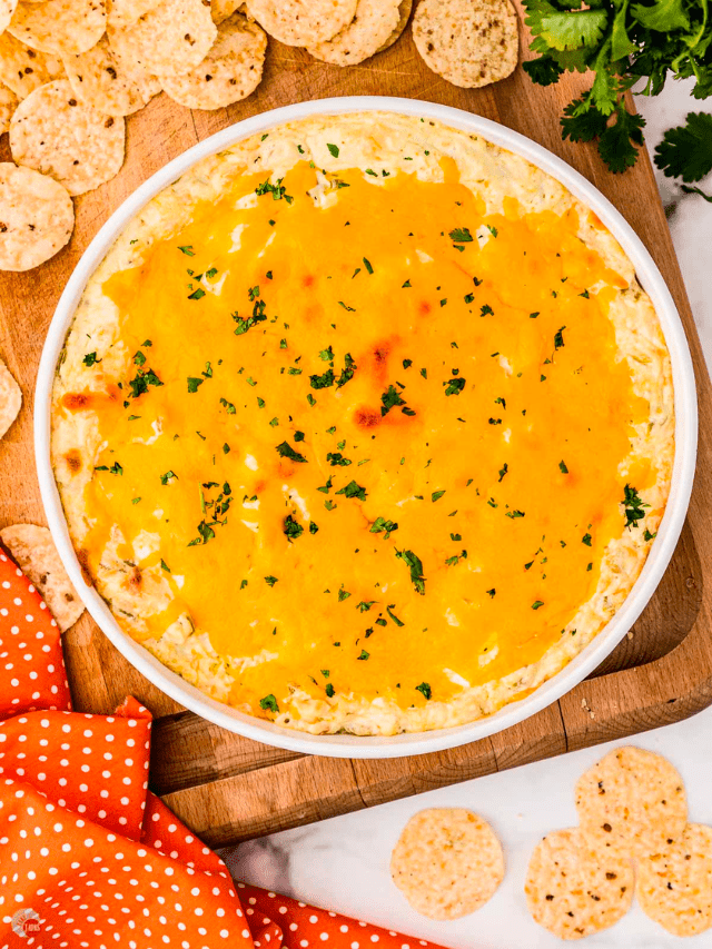 Green Chile Dip (Game Day Appetizer) Story